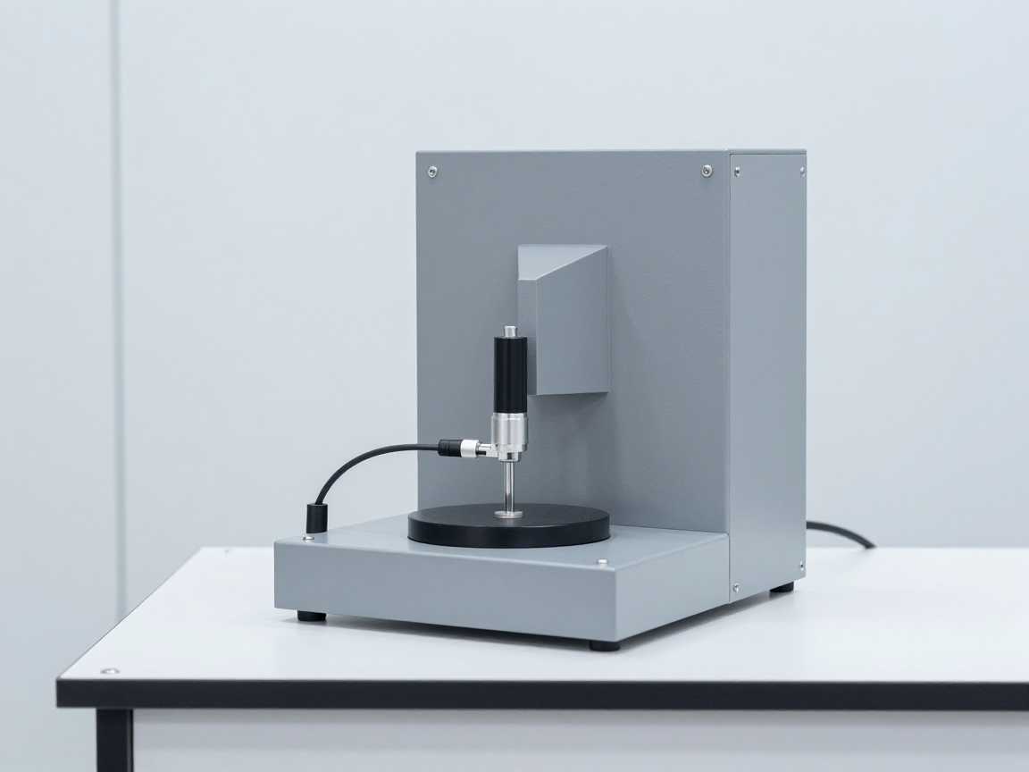 Vibration test bench and measurement equipment in a reliability laboratory