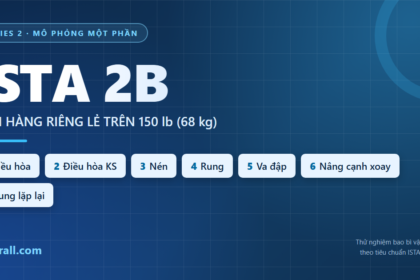 Ảnh bìa ISTA 2B – quy trình thử bao bì mô phỏng một phần cho kiện hàng trên 150 lb (68 kg)