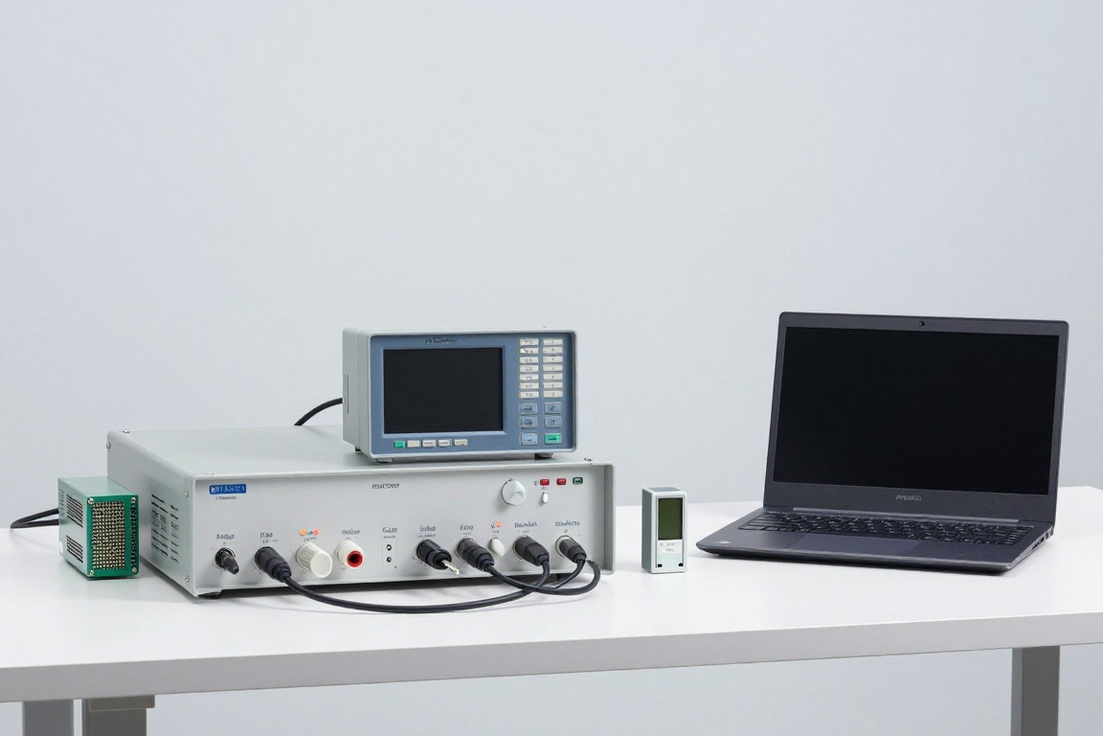 IEC 61000-3-2: giới hạn hài dòng điện cho thiết bị ≤ 16 A – ảnh bìa Bàn đo hài dòng: nguồn xoay chiều điều chỉnh, máy phân tích công suất, máy tính và bộ nguồn xung nhỏ nối bằng cáp ngắn – ảnh bìa