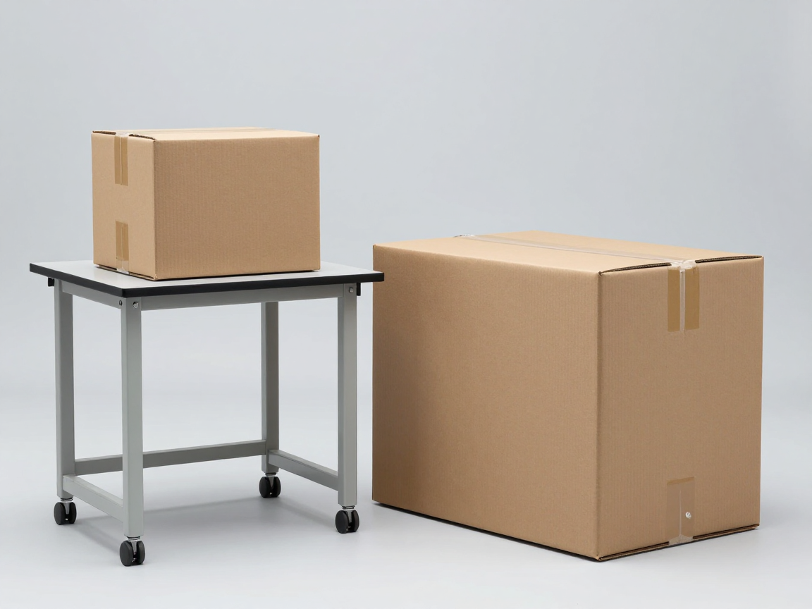 Minh hoạ hai nhánh khối lượng của Series 1: kiện nhỏ đến 150 lb (68 kg) và kiện nặng trên 150 lb (68 kg)
